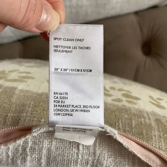 Anthropologie Tasseled Constance Pillow Case - Picture 11 of 12